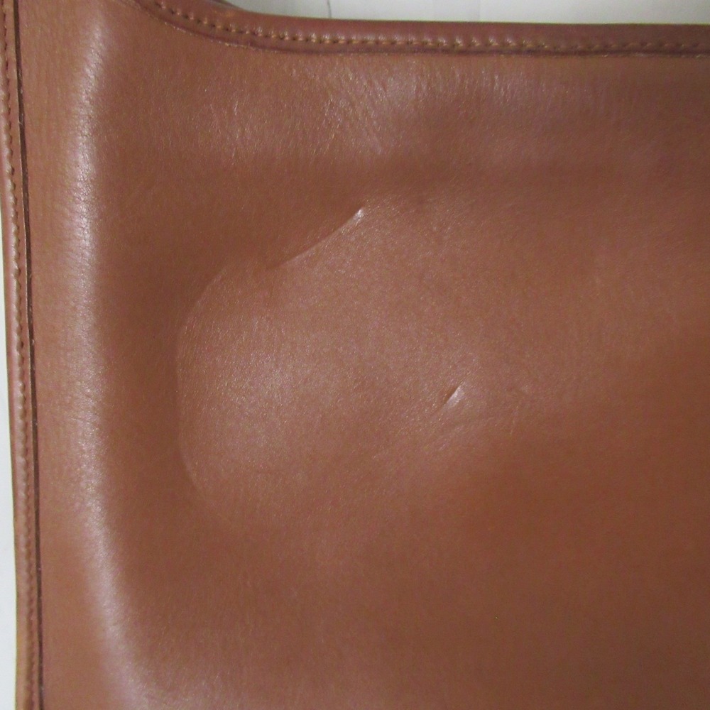 Vintage Y2K Coach Legacy Crossbody Bag 9966 British Tan Leather Zip Top - Picture 6 of 10